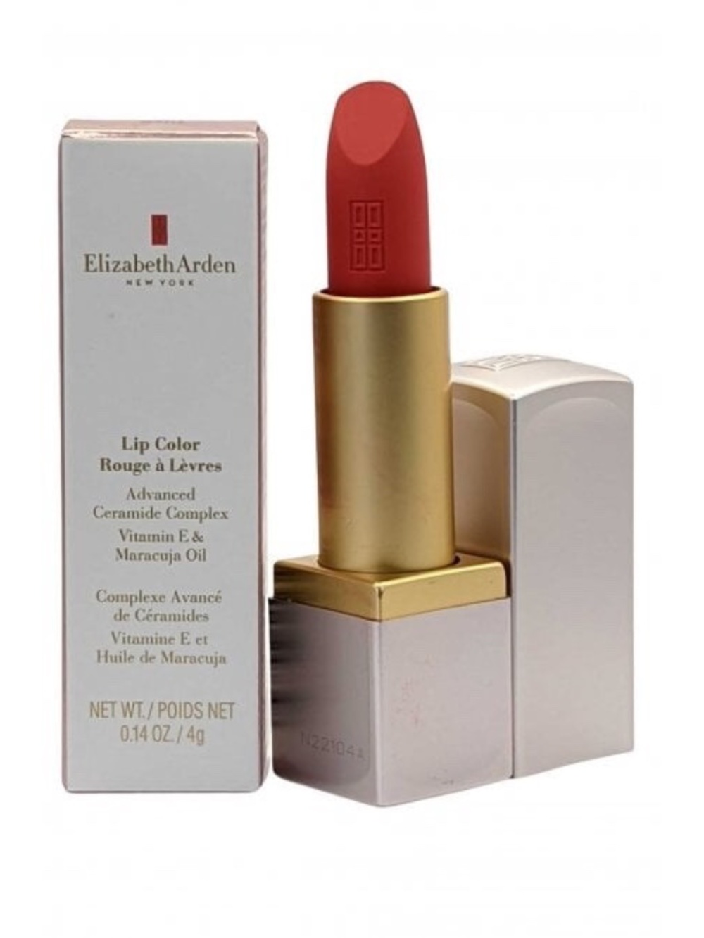 Elizabeth Arden Lip Color Ceramide Vitamin E & Maracuja Oil 107 Legendary Red...